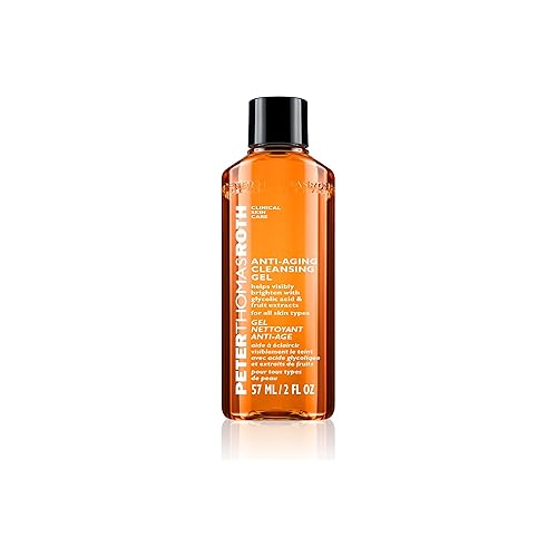 Peter Thomas Roth Gel limpiador antienvejecimiento lavado facial con tecnología antiarrugas se exfolia con ácido glicólico y ácido salicílico