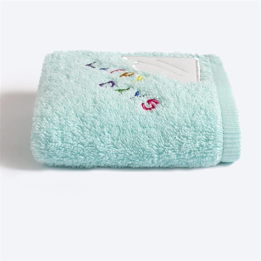 Pure Cotton Kindergarten Absorbent Soft Small Towels Wash and Wipe Face Children's Towels (Color : C, Size : 50 - 25 cm) (D 50*25cm)