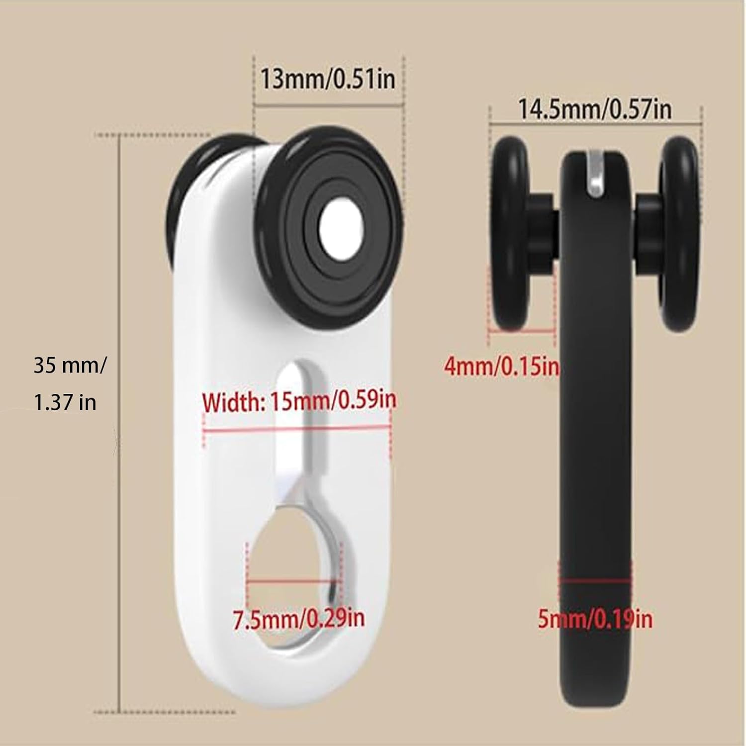 Curtains Tracks Pulley Curtains Track Rollers Aluminium Alloy Heavy-Duty Curtains Rail Pulleys Runners For Ceiling Wall Mount Curtains Tracks(White,400pcs)