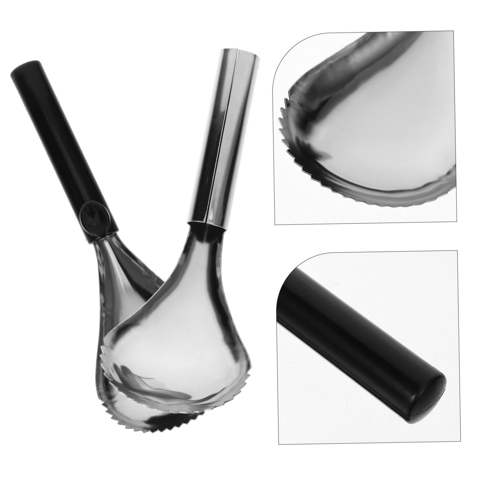 TOPBATHY 5 Sätze Kürbisschaufel Ananasentkerner Und - Küchenkernschaufel Kürbis Entkerner Kürbis Kernentfernungswerkzeug Heissluftfritteuse Zubehör Kochlöffel Plastik 2 Stück * 5