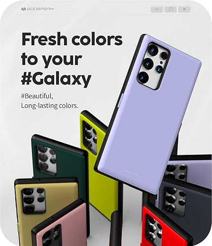 Miniatura 478 de GOOSPERY Parachoques magnético para puerta compatible con Galaxy S23, tarjetero tipo cartera, cierre automático, protección de doble capa resistente