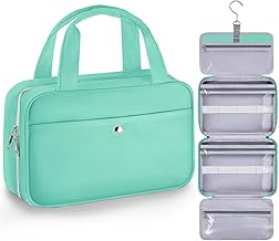 Water Resistant Cosmetic Travel Bag, green