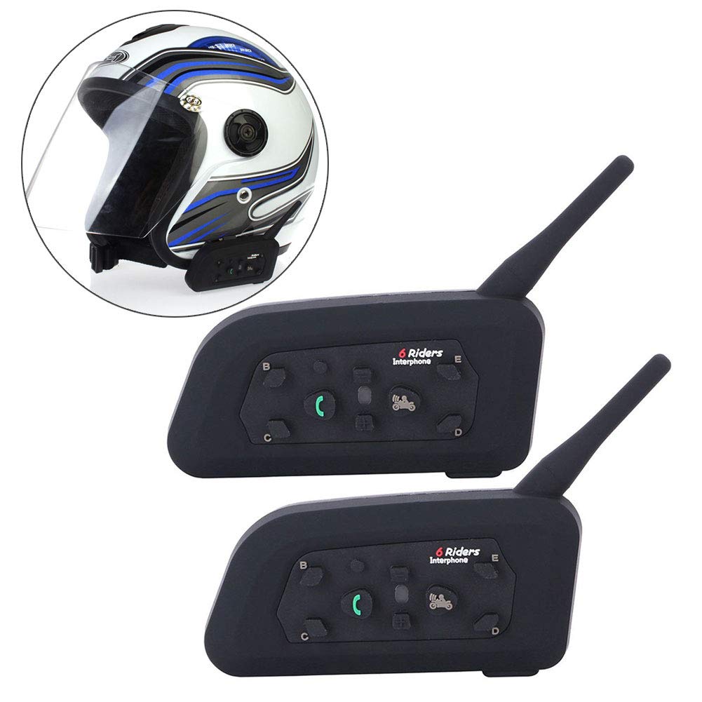 Speedwav 2Pcs/Set Motorcycle Bluetooth Helmet Intercom Interphone Wireless Multi Headsets 1200M Nylons152-picture-29