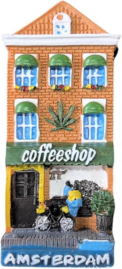 Amsterdam Niederlande Reise-Souvenirs 3D