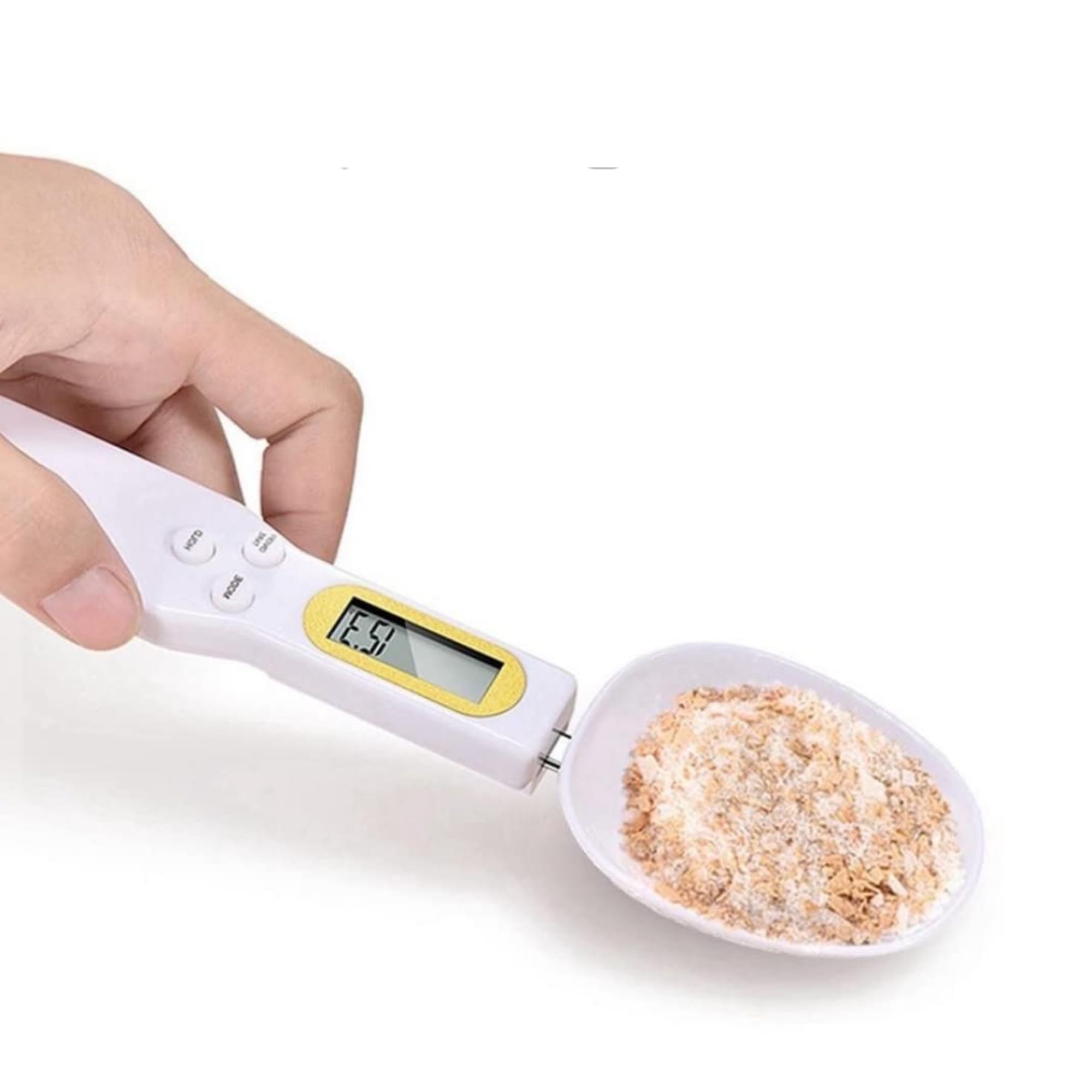 Drumstone(𝟏+𝟏-𝐘𝐄𝐀𝐑 𝐖𝐀𝐑𝐑𝐀𝐍𝐓𝐘) Portable Digital Spoon Scale – Electronic Kitchen Weighing Scale for Precise Food Measurement, Ideal for Diet, Nutrition, and Health Management-image-4