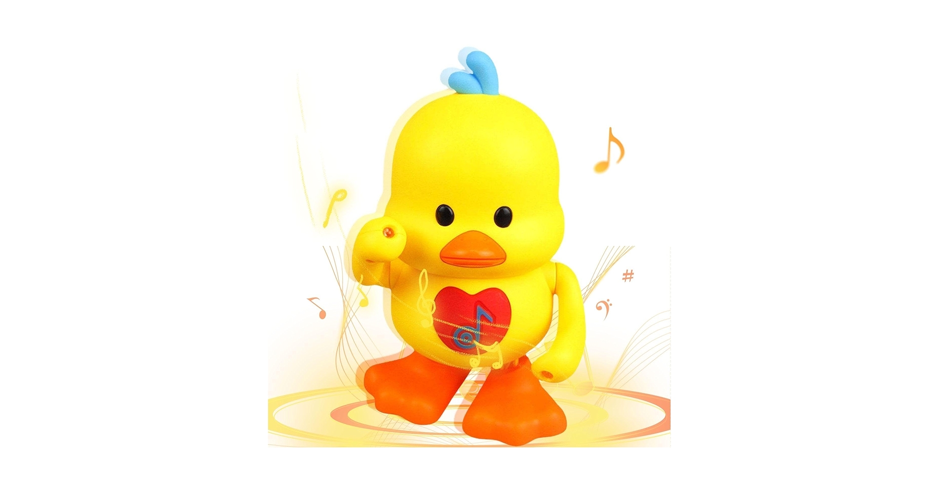 運動するアヒル！！！！！！！ Amazon.co.jp: Lovehomily 踊るアヒルのおもちゃ 電気アヒル