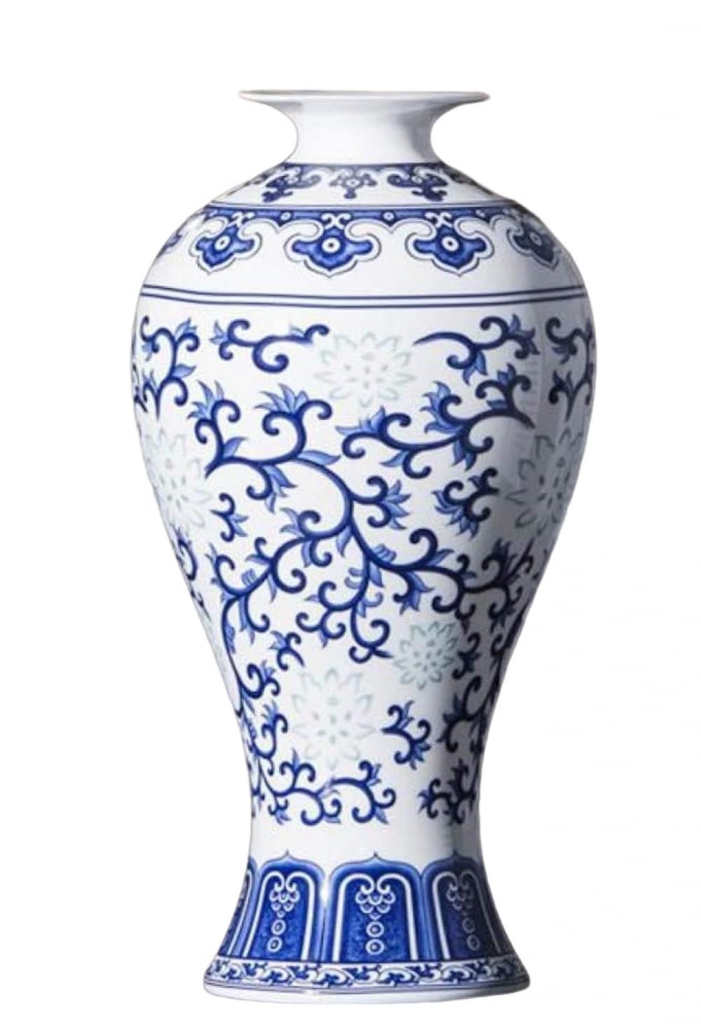 青と白の伝統的な花瓶セット Amazon.co.jp: 青と白の花瓶、シノワズリー花瓶セット ヴィンテージ