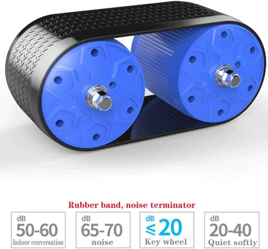 Automatic Rebound and Multiple Angles Core Workouts， Wheel for Abdominal Exercise Fitness Crunch Workout Equipment for Home Workouts