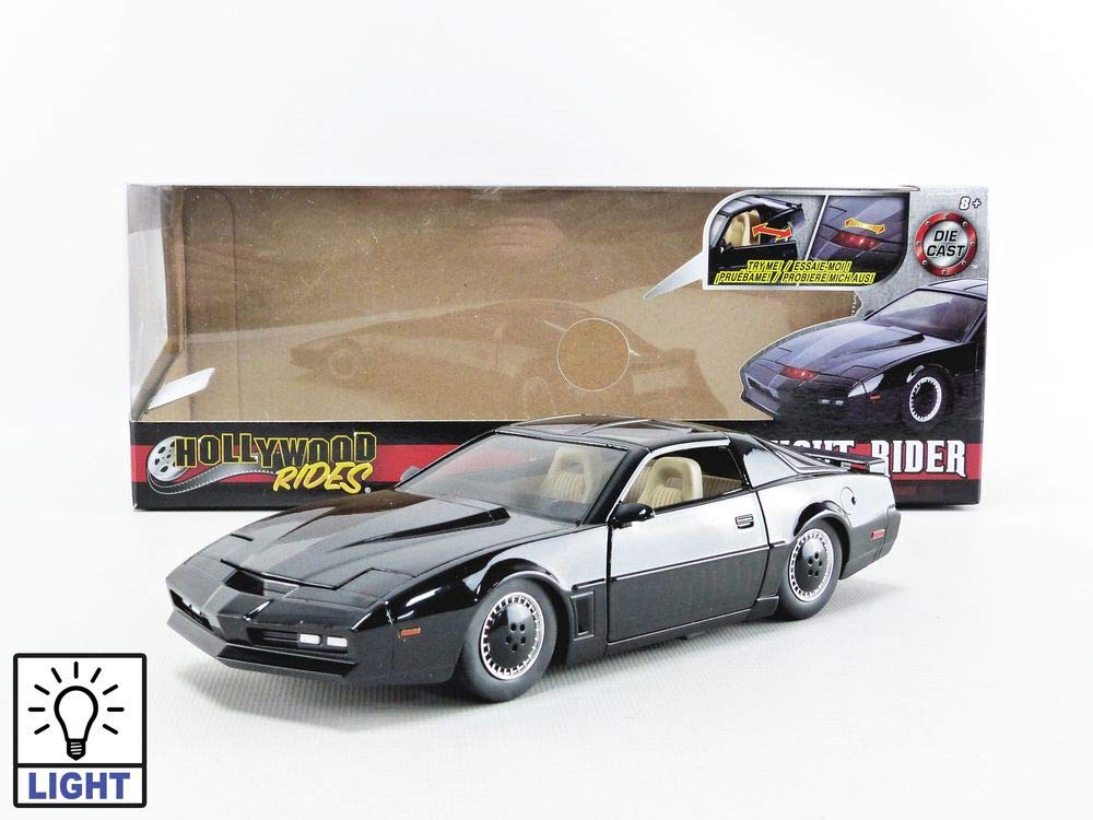 Jada K.I.T.T. Knight Rider Samochód Zabawkowy, Czarny, Od 8 Lat