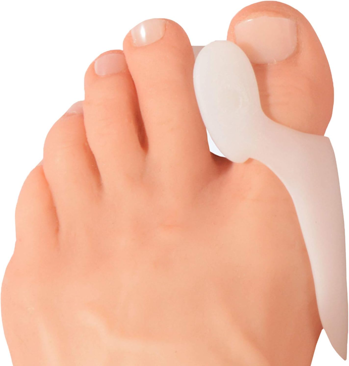 Dr. Frederick's Original Bunion Pads & Toe Separators - 4 ct - Temporary Bunion Corrector - Soft Gel Cushion for Shoes - Fast Pain Relief for Women & Men