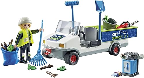 Miniatura 7 de PLAYMOBIL Limpiador de ciudad para vehículos eléctricos City Action - 71433