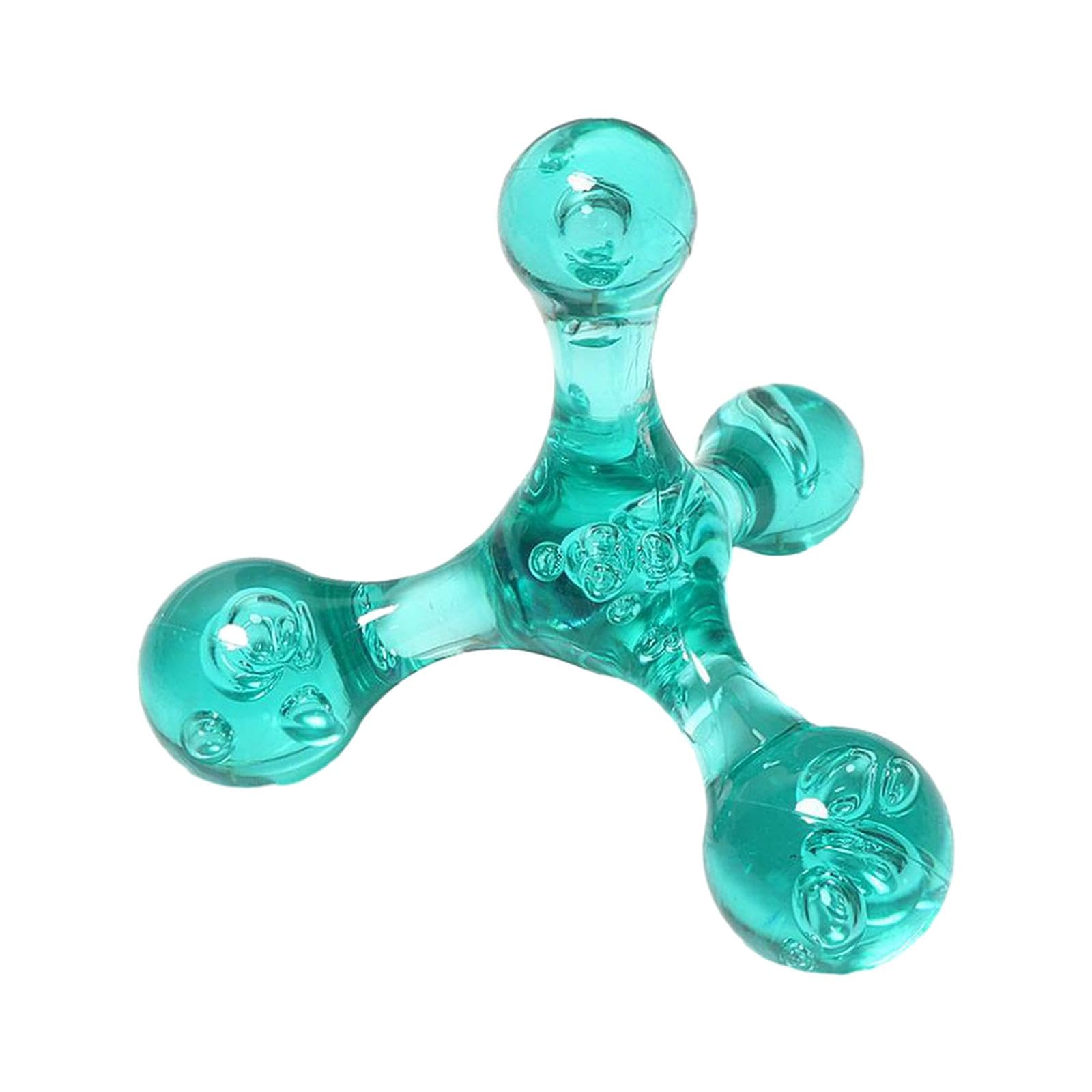 Massage Tool Deep Tissue Massage Four Trigger Point Ball for Legs Back Waist Green