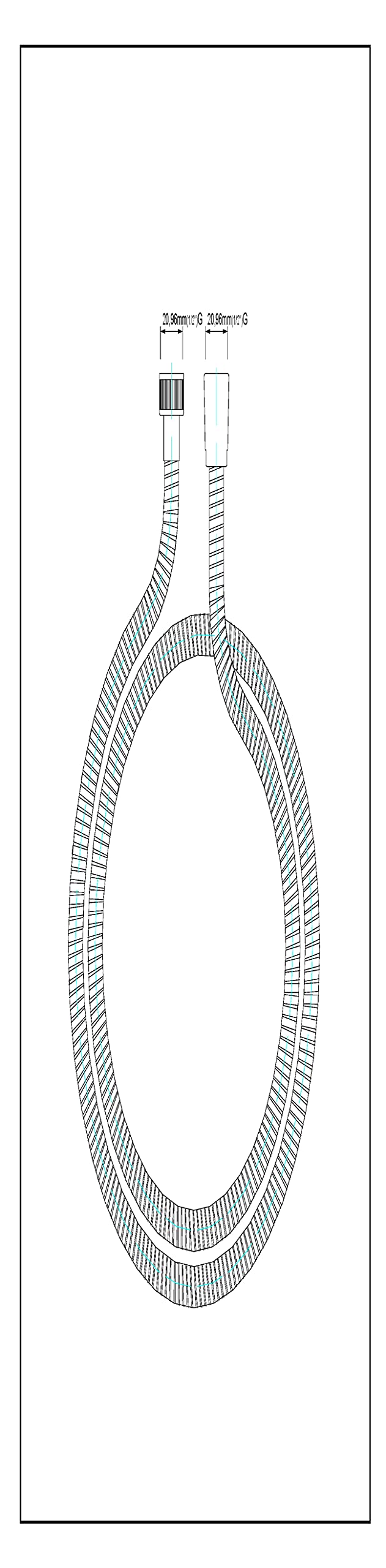 Tuyau De Douche AquaCraft 100 200 Cm Chromé Tuyau De Douche Avec 2000 1