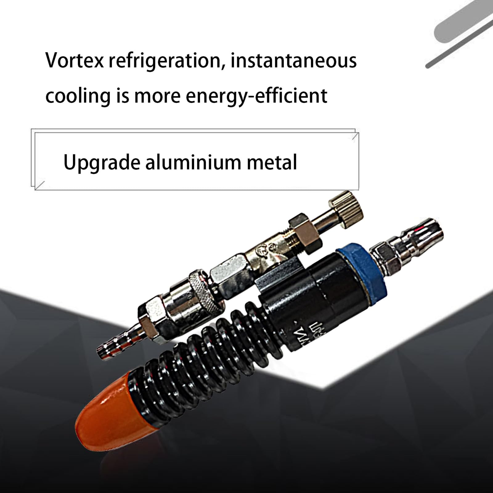 Eficiencia, sistemas de enfriamiento resistentes al calor, equipos ligeros para soldadura y fabricación con flujos de aire de tubo vertebral, sistemas industriales con tubo de vórtice