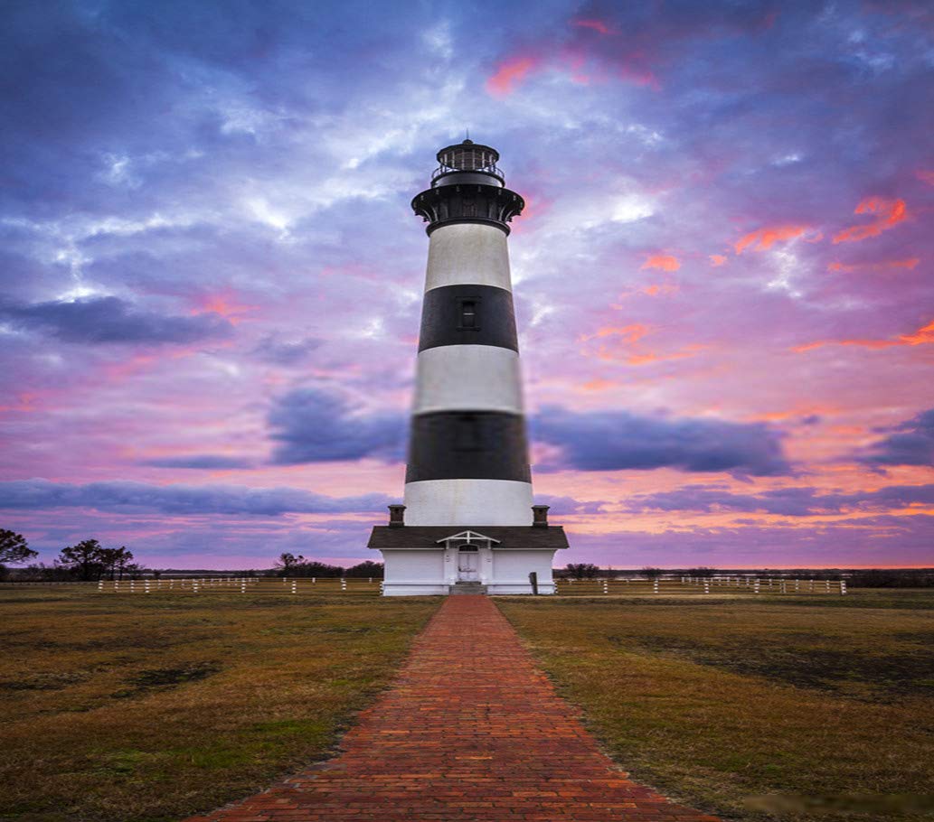 1000 Pieces Jigsaw Puzzles for Adults,Bodie Island Cape Hatteras Lighthouse Puzzles Scenic Series Art Home Decor Difficult and Challenge Puzzle Game Toys Unique Gift for Family Friends