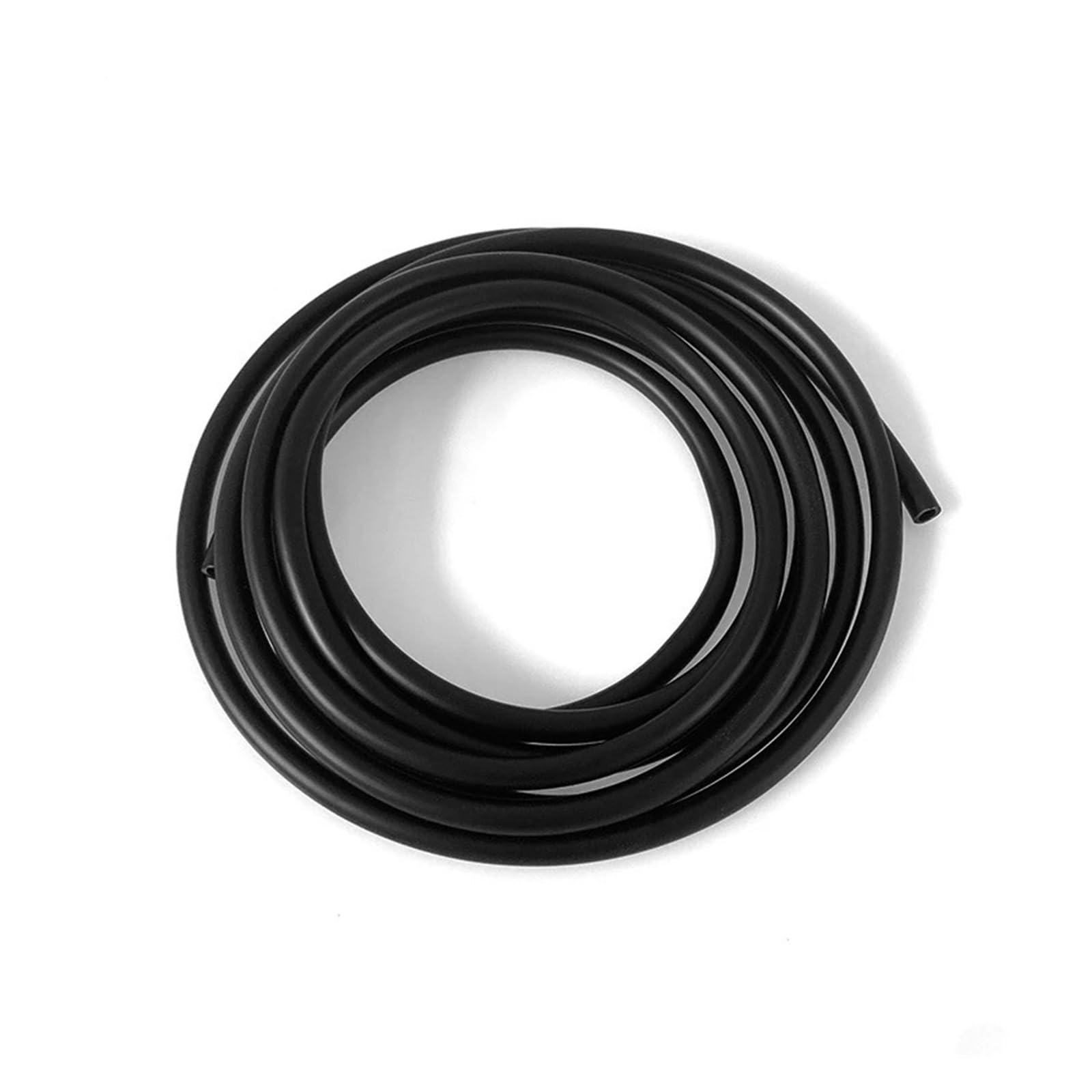 1~20m Aquarium Oxygen Pump Hose Air Bubble Stone Aquarium Fish Tank Pond Pump Tube 4 * 6mm White Black Clear Flexible Tubes(Black,5m)