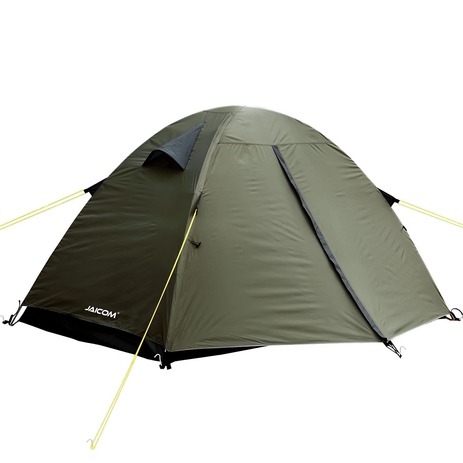 JAICOM Tienda de Campaña, Tienda Campaña 2-3 Personas, Ultraligero, Resistente al Viento, al Agua y a los Rayos UV, Fácil de Montar, Adecuado para el Aire Libre, Camping, Playa, Mochilero