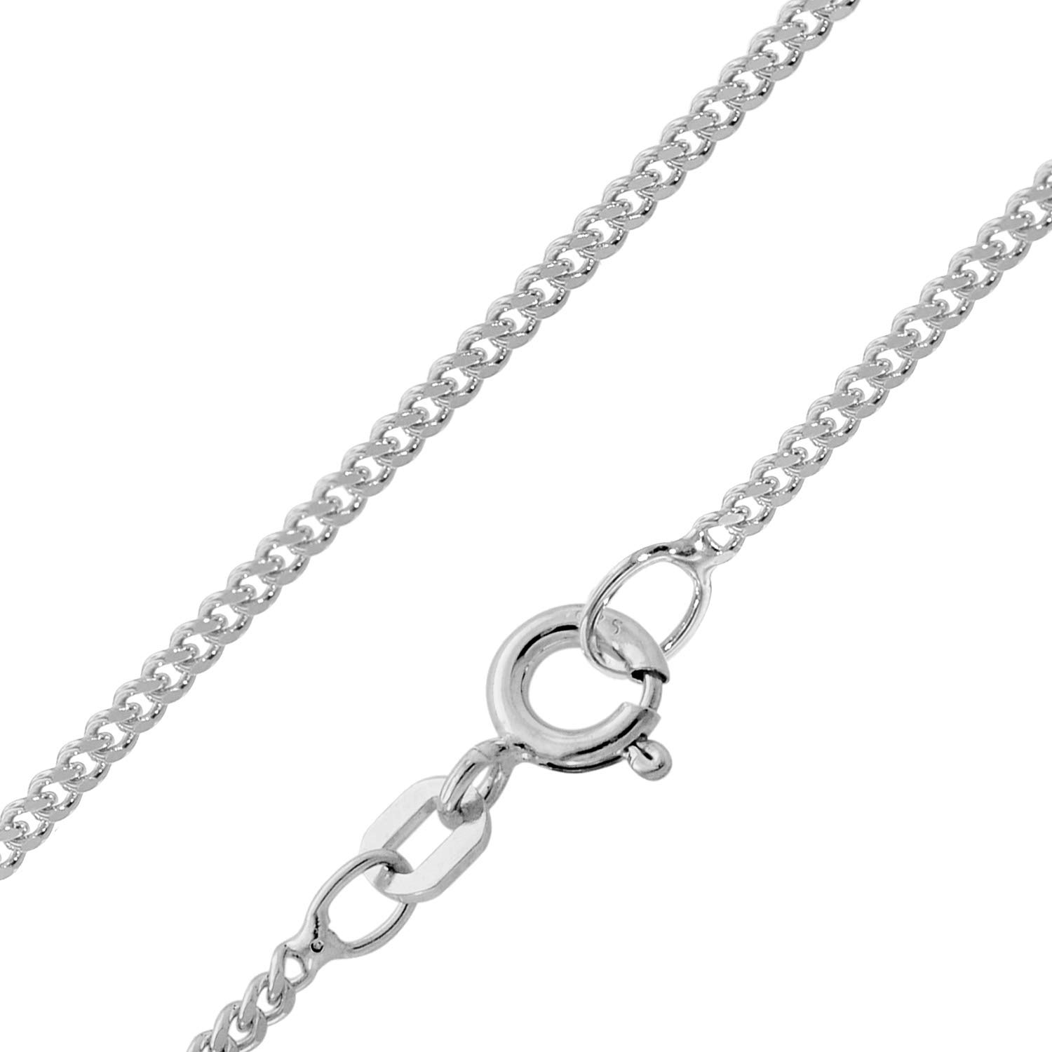trendor Damen-Halskette mit großem Medaillon 925 Silber 15550