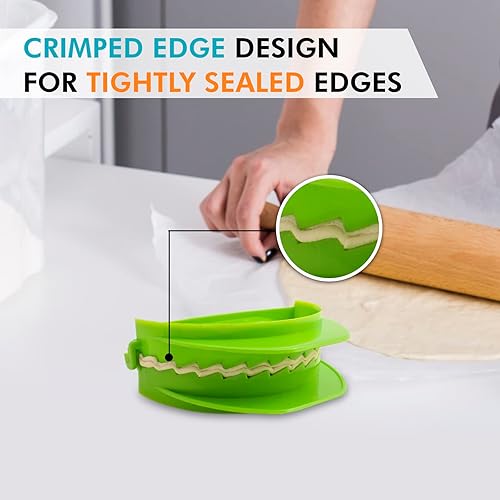 Miniatura 5 de Zoie  Chloe3 Juego de moldes para masa de pizza calzone y empanadas