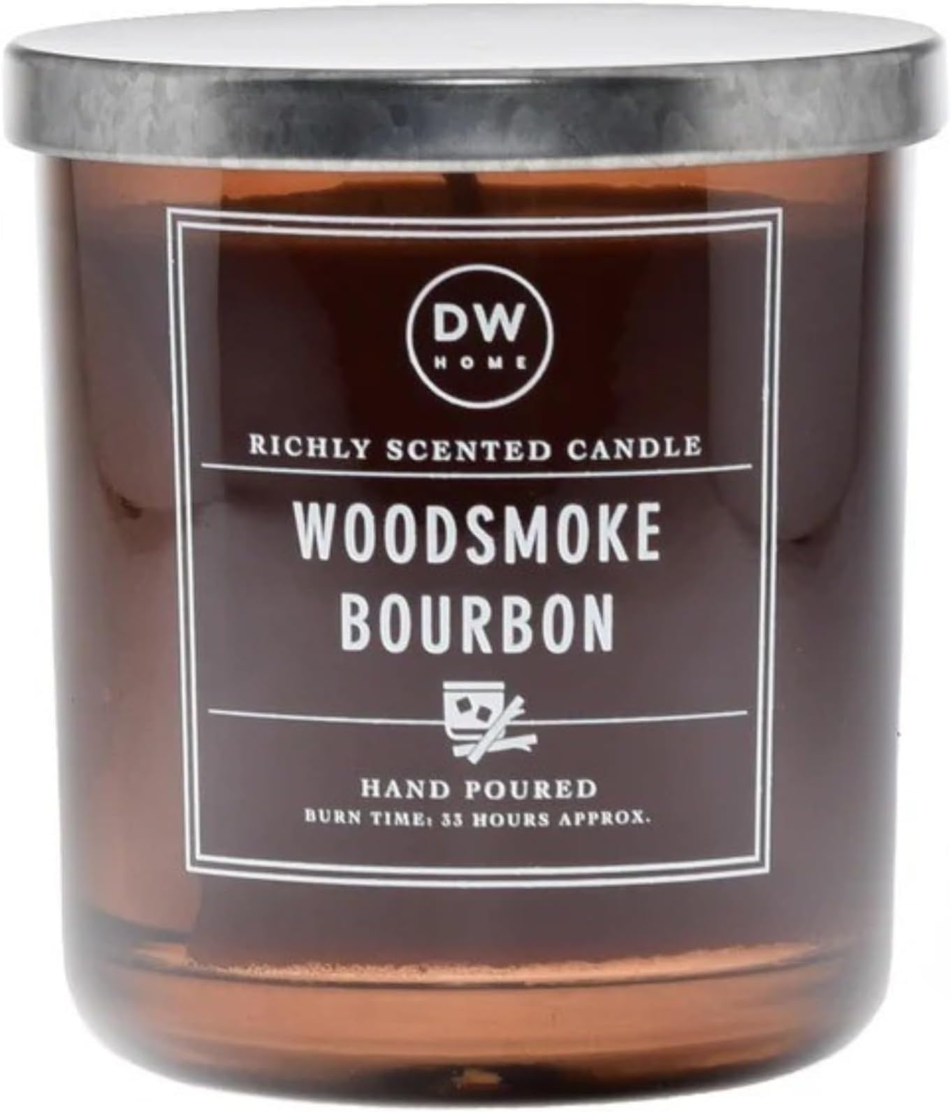 Woodsmoke Bourbon Scented Candle