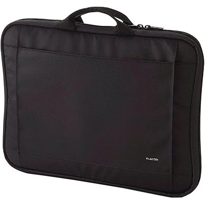 エレコム パソコンケース PCケース 11.6~ 14.1インチワイド 13.3インチ ( macbook pro 13 ) ケース 取っ手付 ブラック BM- …