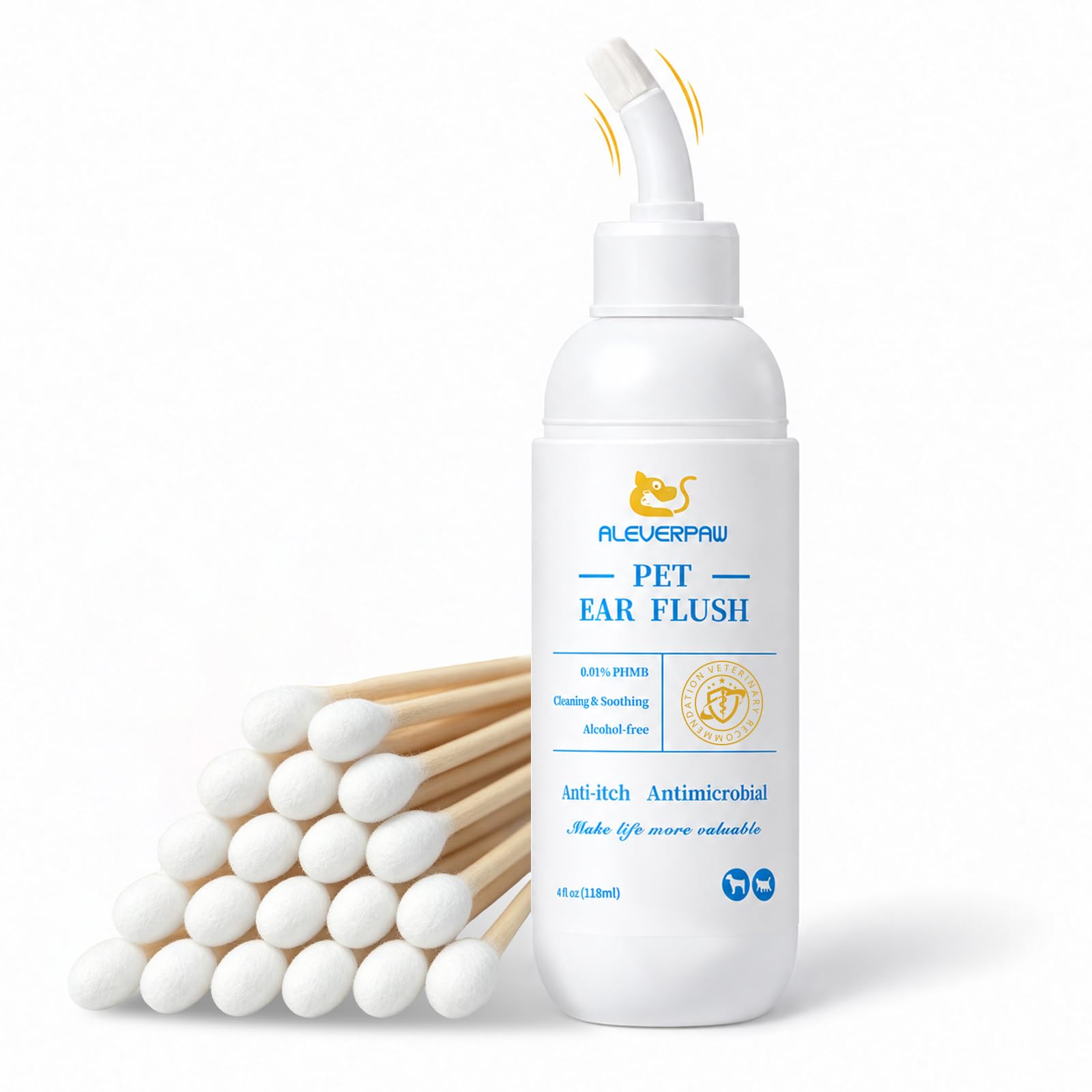 Tris Flush Cat &amp; Dog Ear Cleaner | Pet Ear Infection Treatment