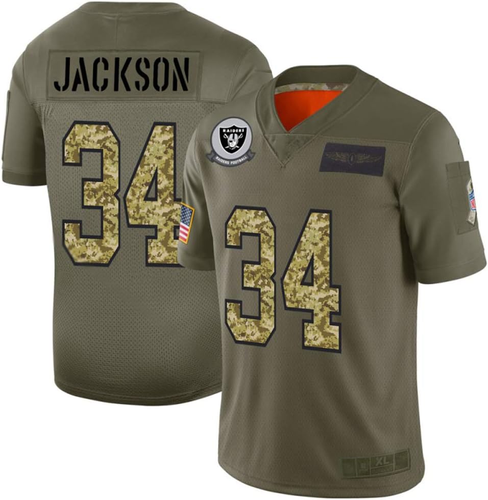 maglia dei raiders per gli uomini 34