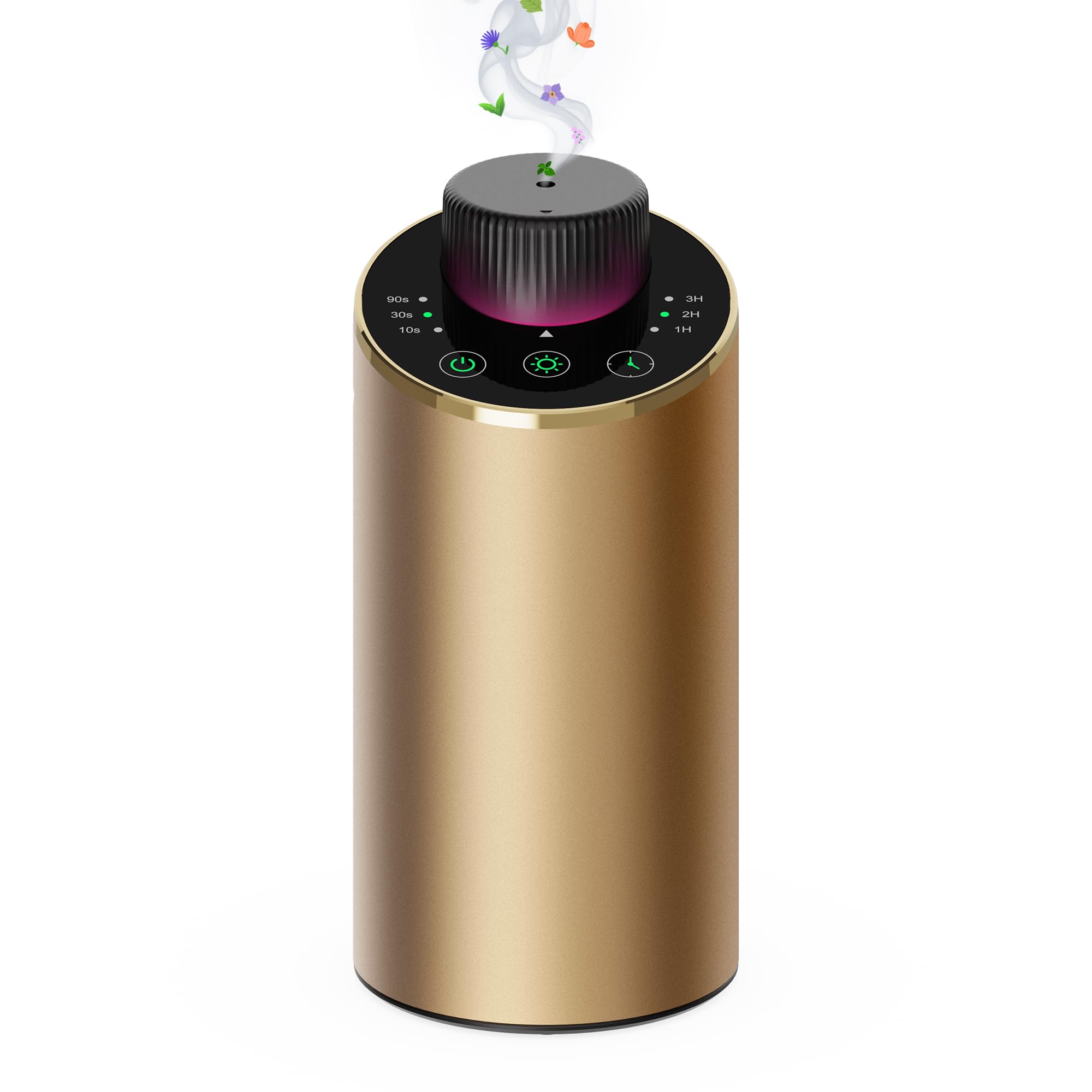 Photo 1 of JAHUYU Waterless Essential Oil Diffuser - Gold