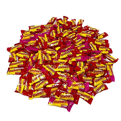 ASSORTIT X Starburst Collab Original Chewy Candy 3 Lbs Soft Fruit Chews Candies Bulk Family Size Individually Wrapped (48 Oz).