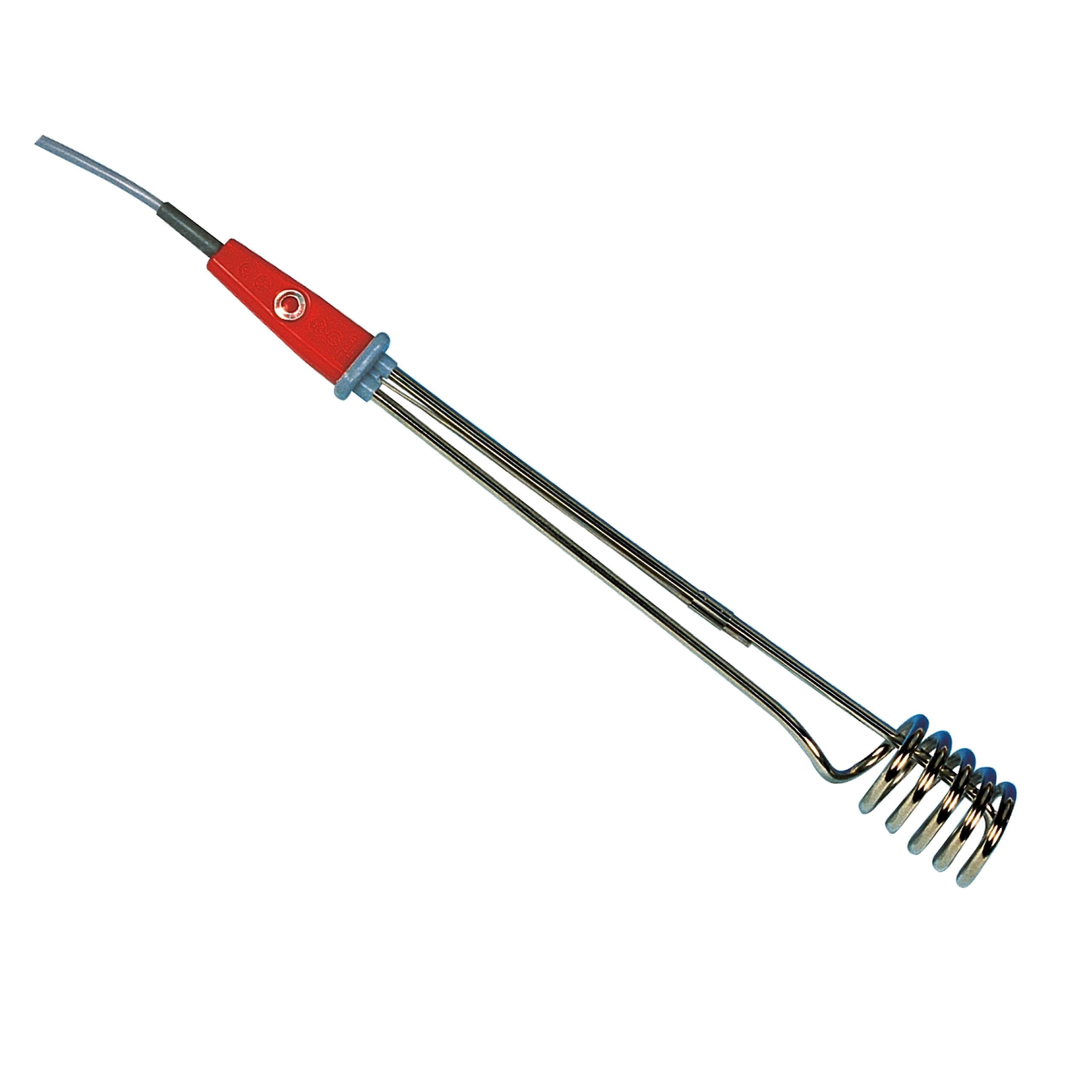 Karl Dahm Scaldacqua a Immersione con Spegnimento Automatico, 2000W 50cm I Scalda Acqua Elettrico con Profondità di Immersione 40cm I Ideale per Cantieri I Resistenza per Riscaldare l'Acqua – 10295