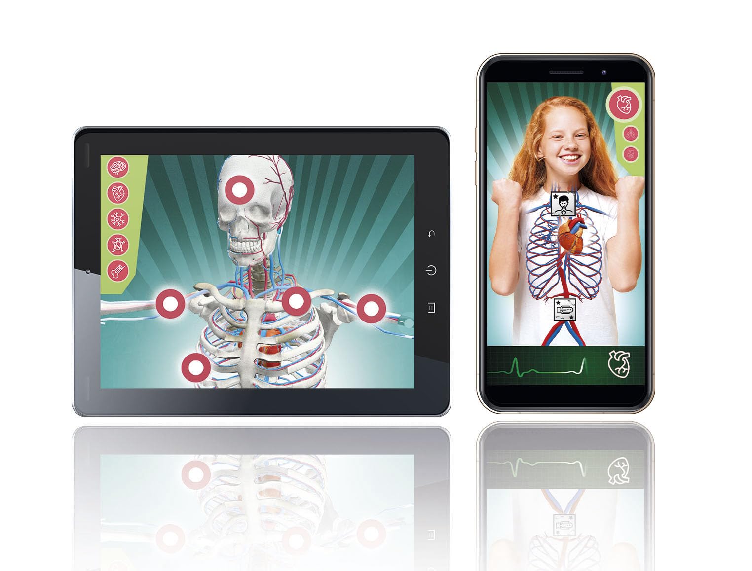Clementoni Superanatomía - Juguete científico de anatomía con App dedicada y Realidad Aumentada, para Descubrir el Cuerpo Humano, a Partir de 8 años, Juguete en español (55509)