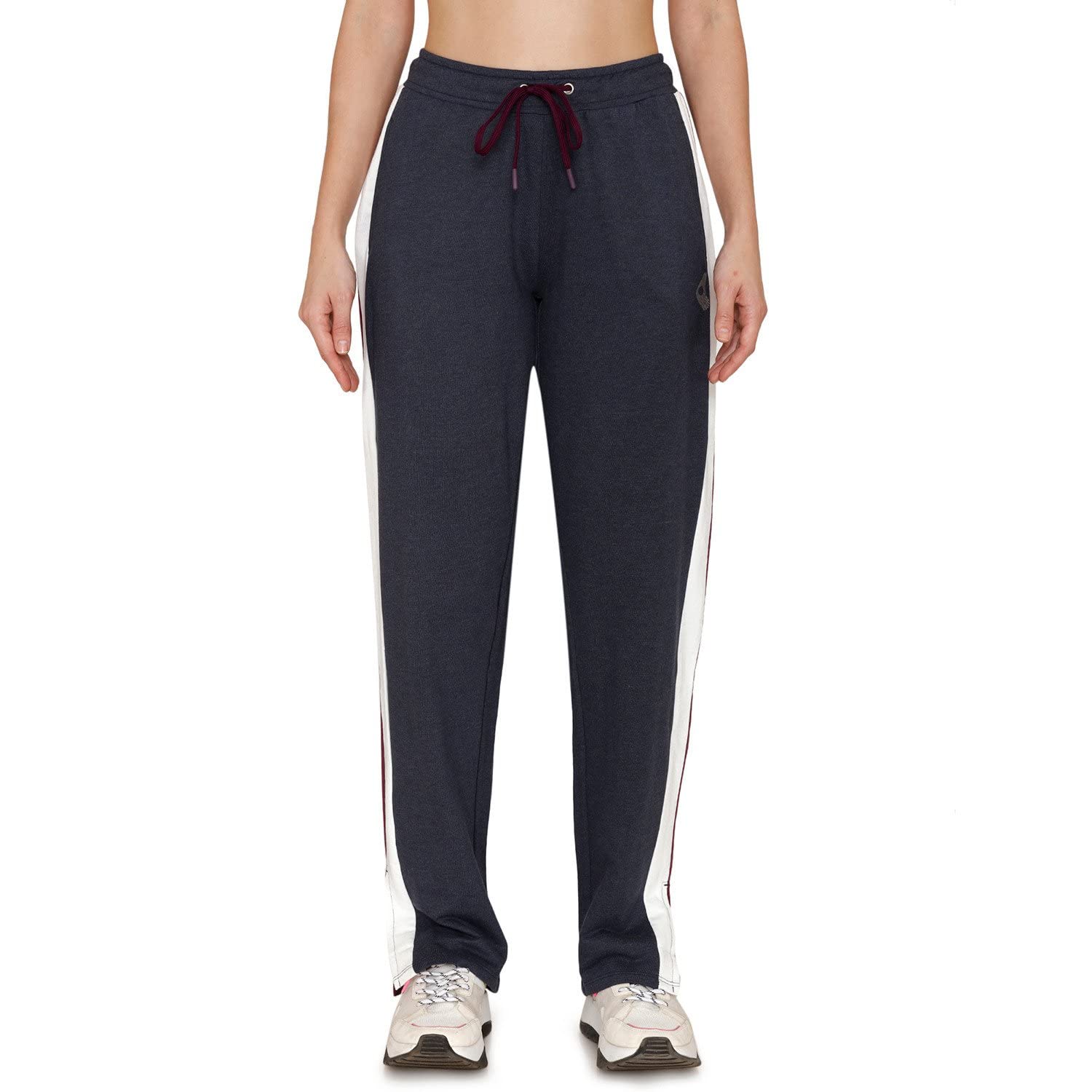 Zelocity Relaxed Fit Mid Rise Track Pants - Ibis Rose-image-37