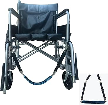 Wheelchair Wheel Walker Accessories Straps, Wheelchair Foot Sling for Footrest Replacement Easy to Adjust Strap,Adjustable Foot Rest Strap,Disabled,Injured Patients,Pregnant Women1 Set