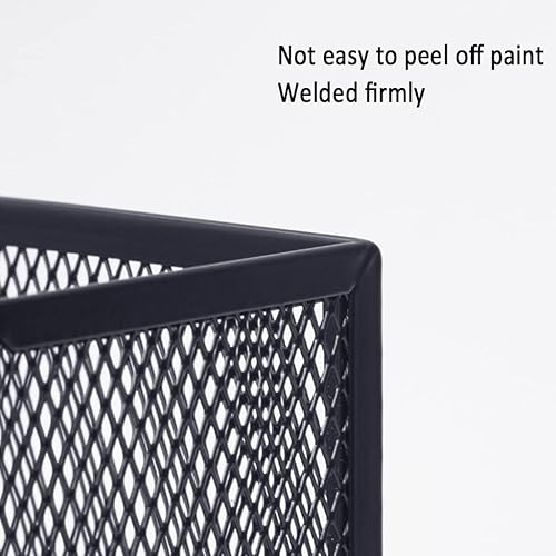 Miniatura 5 de Organizador de archivos de escritorio, organizador de archivos de malla metálica de 3 niveles, bandeja de cartas, organizador de oficina para