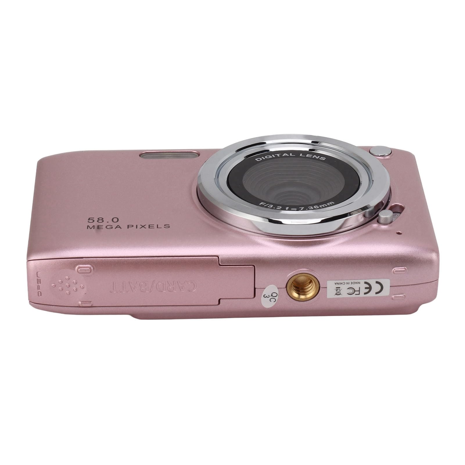 CÁMARA Digital para Adolescentes 4K HD para VLOGGING DE FOTOGRAFÍA DE Viajes (Pink)