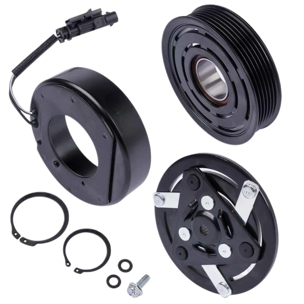 Cloudburstvoltix One Color Ac Compressor Clutch Compatible With Colorado Canyon 3.6L V6 Gas 2015 2016 198296 197296