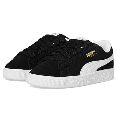 PUMA Kids Suede XL (Little Kid) Kids Shoes Puma Black/Puma White