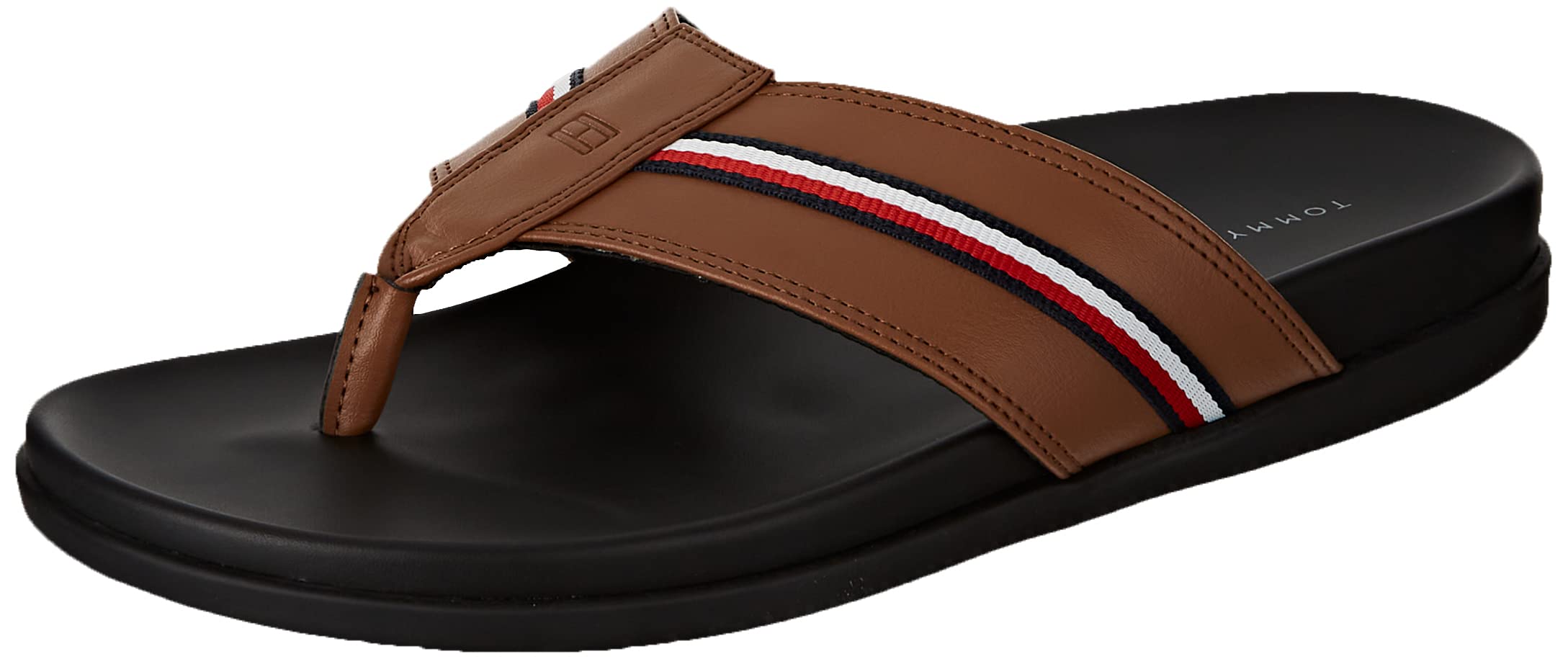 Tommy Hilfiger Herren Hilfiger Leather Toe Post Sandal Fm0fm04460Zehentrenner