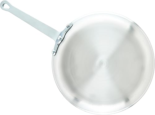 Miniatura 4 de Winco AFP-10A Sartén de aluminio de grado comercial, 10 pulgadas, color plateado