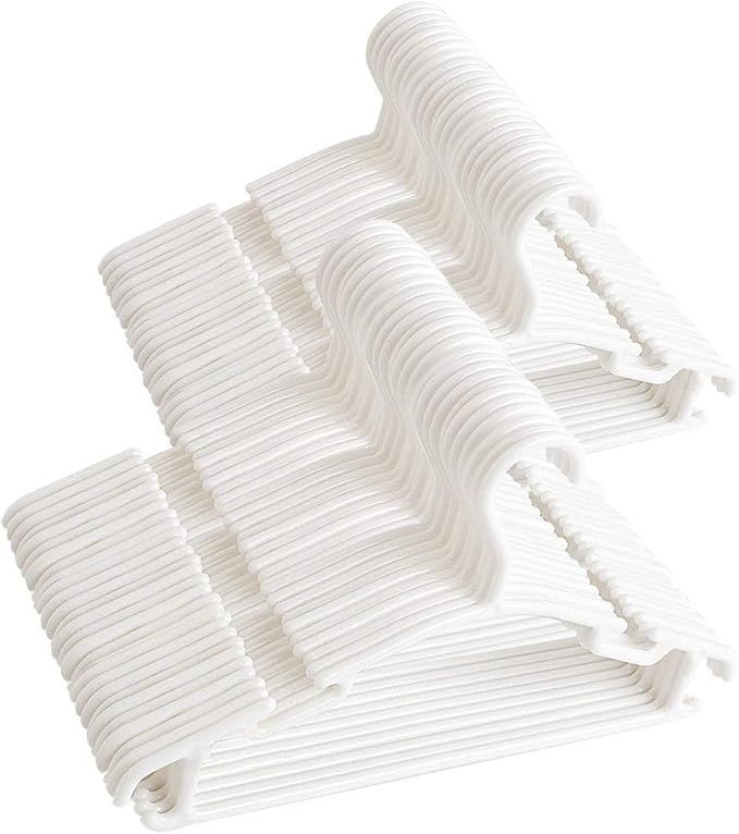Baby Hangers 60Pcs Baby Coat Hanger Baby Hangers for Clothes Plastic