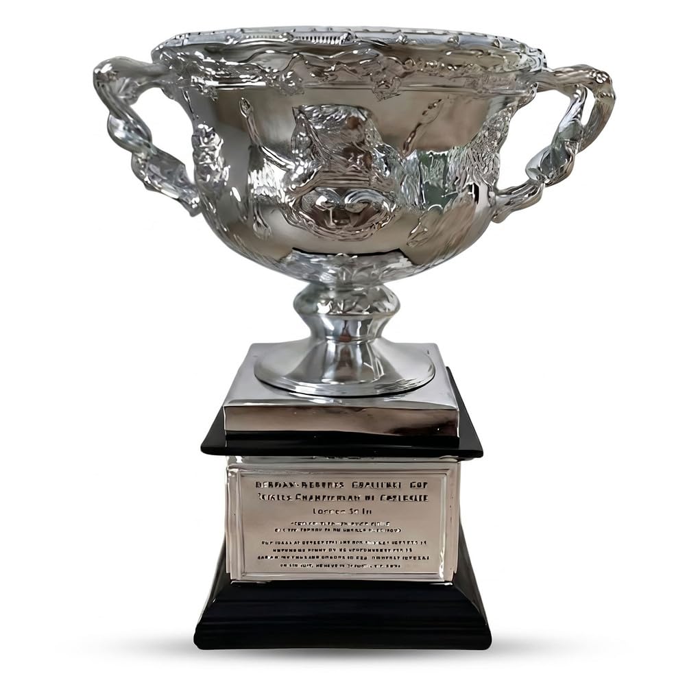 Australian Open Stil Brookes Challenge Cup Trophäe Replik, Grand Slam Tennis Trophäe Sammlerstück, Geschenk für Tennisfans, Meisterschaft Pokal Deko für Clubhaus Büro oder Schreibtisch