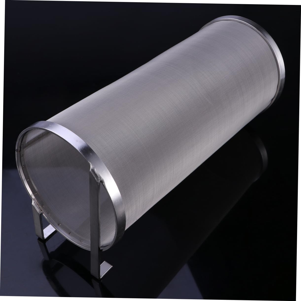 Amosfun Filtro in Acciaio Inox Argento per Brewing, Filtro