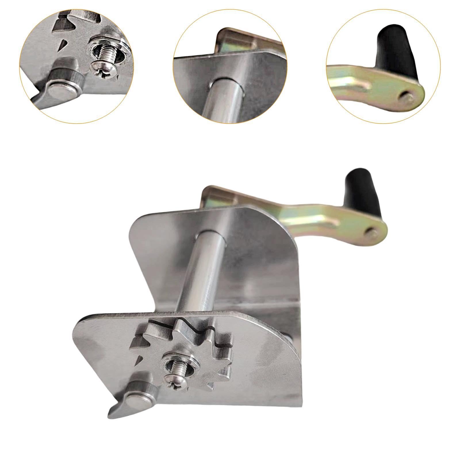 Vaveren Volleyball Net Winch Tensioner,Hand Crank Replacement Badminton Net Tensioning Winch Tightening Tool for Player Backyard Gym, Style B