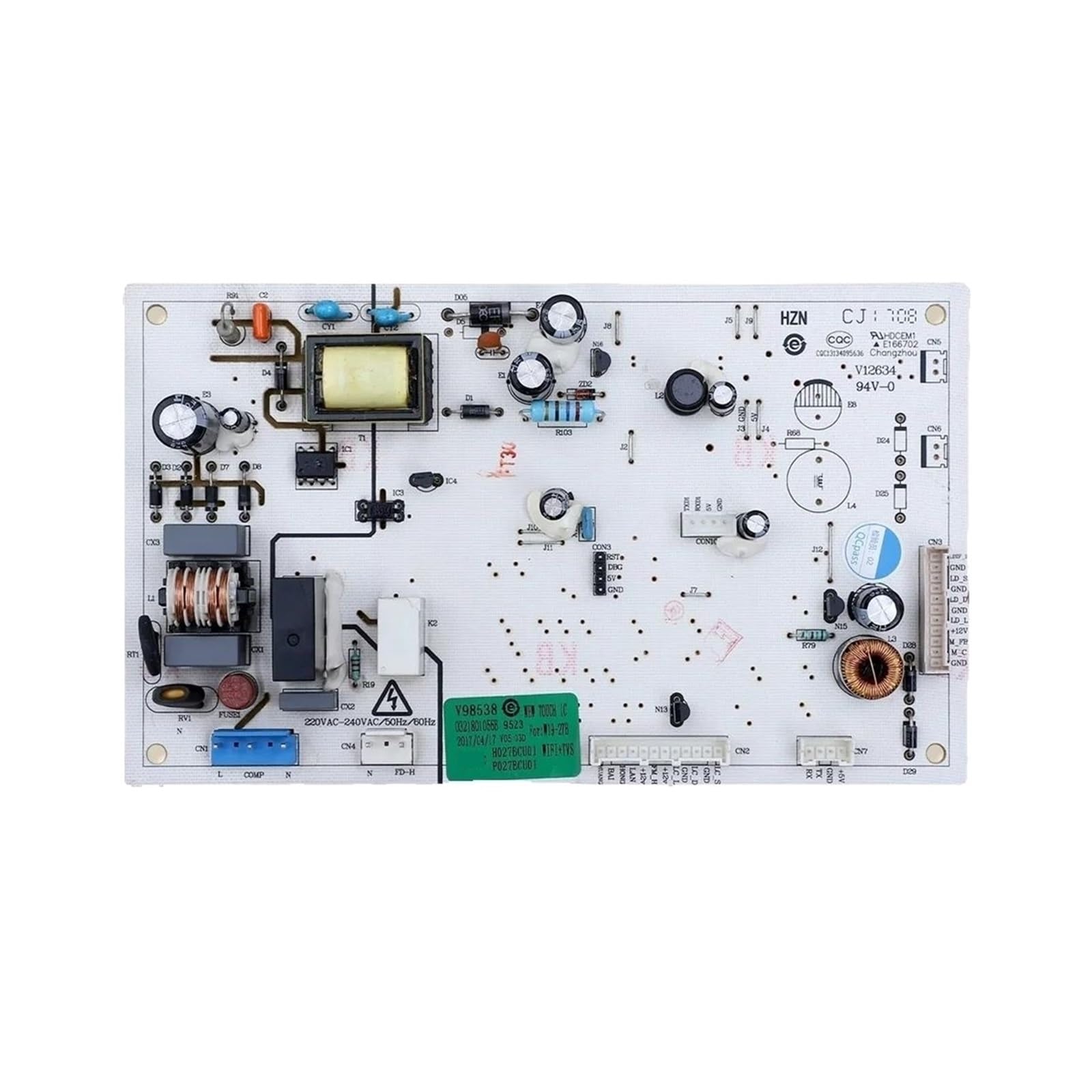 Refrigerator Motherboard,PCB Control Board,Model Number W19-27B,0321801056B Refrigerator Parts