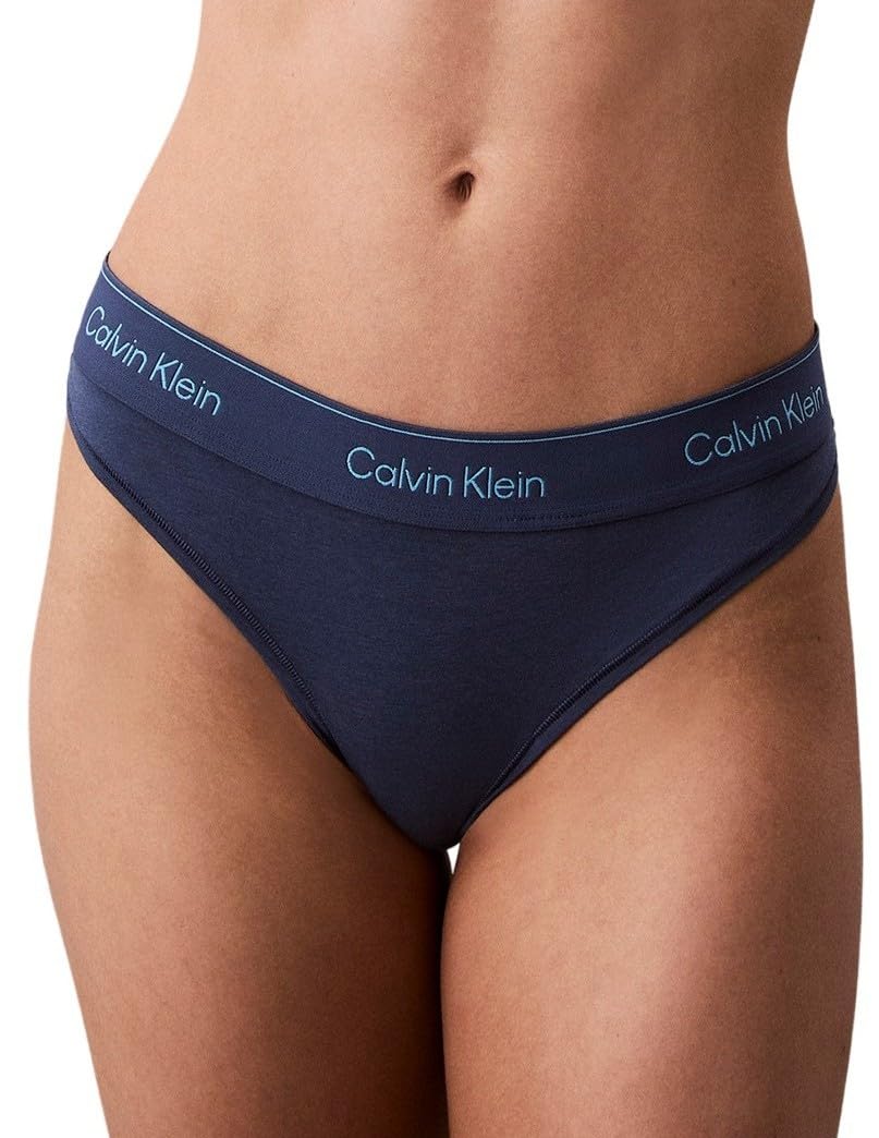 Calvin Klein Women's Blue Modern Thong in Size 16, Sports Direct