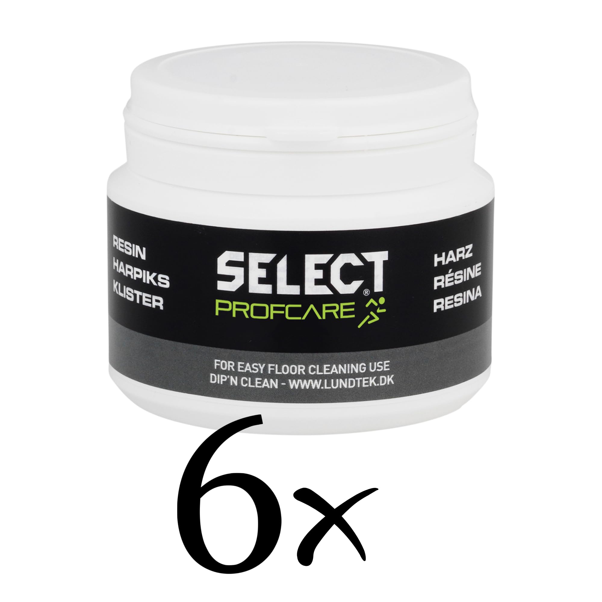 sport-macher SEL ECT Profcare Handball Resin 6er Set - Starke Klebewirkung für optimale Ballkontrolle - Einfache Anwendung & Reinigung - Weniger Verschmutzung - Ideal für Training & Wettbewerbe