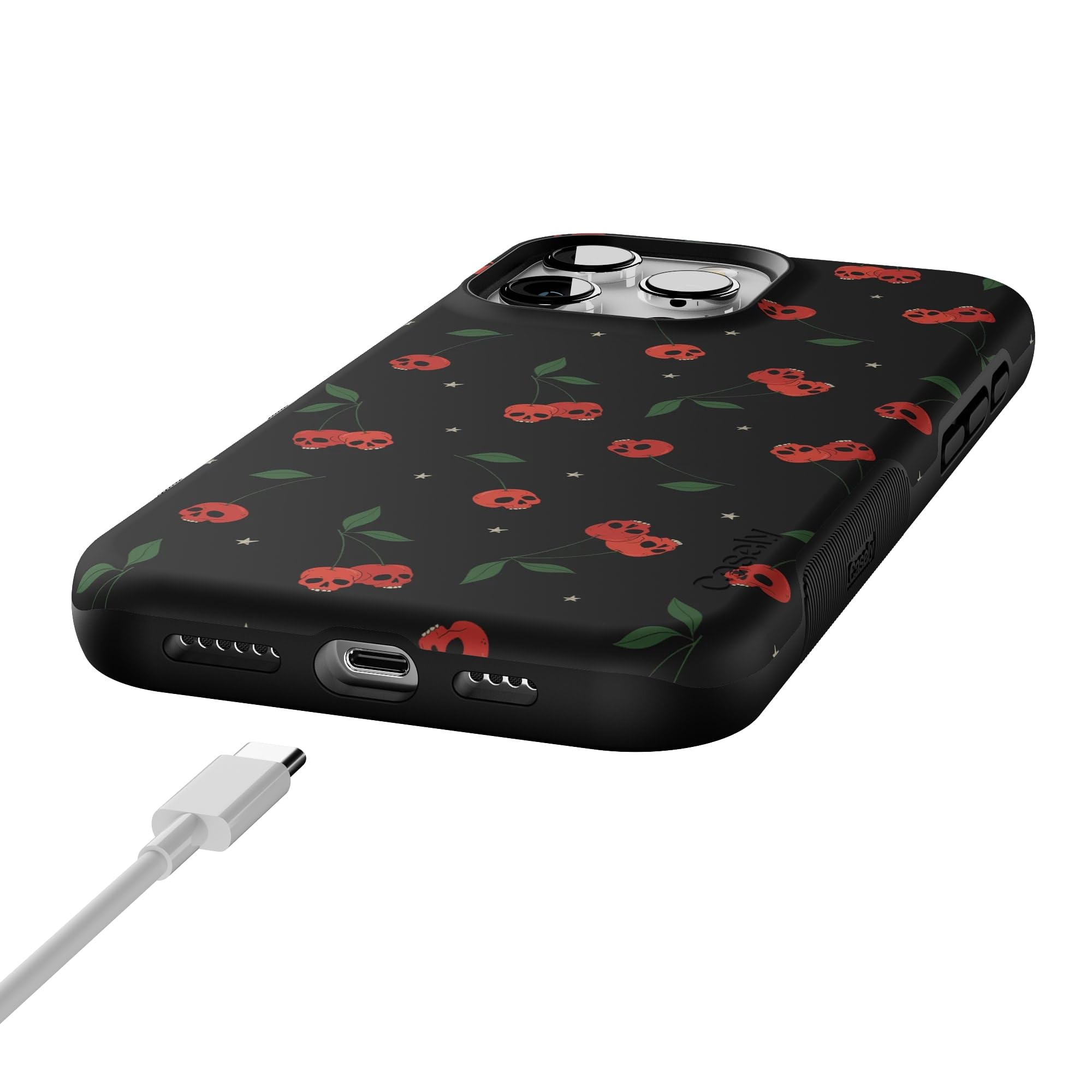 専用ページ SKULL BERRY柄 iPhone16proカバー 専用ページ SKULL BERRY柄 iPhone16proカバー スマートフォン・携帯