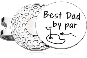 Gifts for Dad: Golf Ball Marker Hat Clip, a Perfect Father's Day...