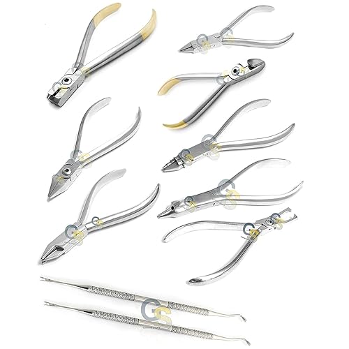 G.S LABORATORIO PROFESIONAL ALICATORIO ESENCIALES LIGATURA PARA LABORATORIO DE LABORATORIO DE CABLE DIRECTOR ORTODONCISTA