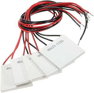 HEMOTON 12V Cooler 5pcs Cooler Earth Tones 6a Refrigerator Thermoelectric Cooler
